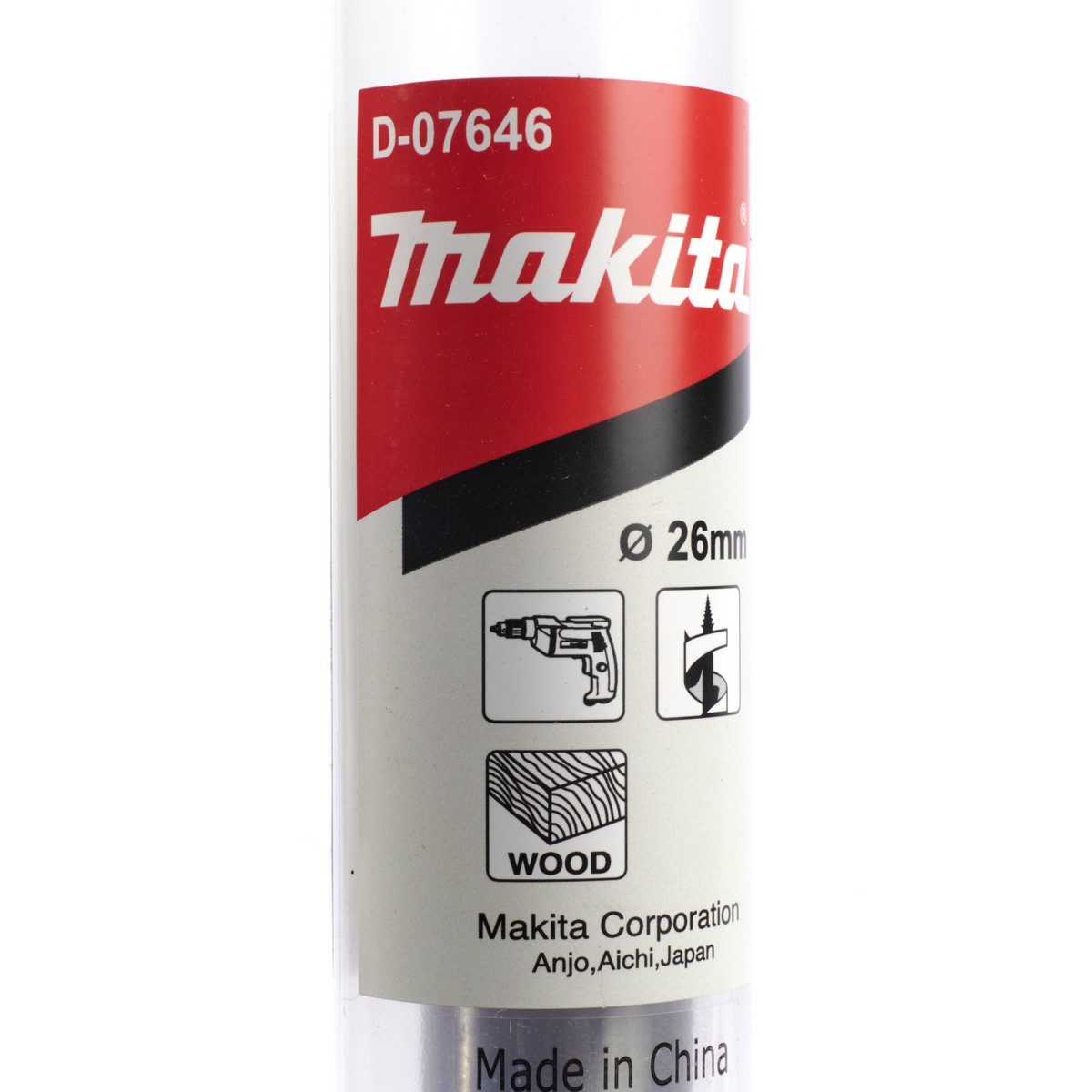 ดอกเจาะไม้เกลียว AUGER BIT 26 X 450 MAKITA รุ่น D-07646 รูปที่ 4