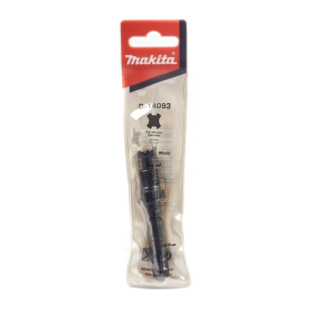 แกนต่อ สำหรับหัวสว่านเกลียว SDS (1/2") MAKITA รุ่น D-14093 ราคา ฿63.86