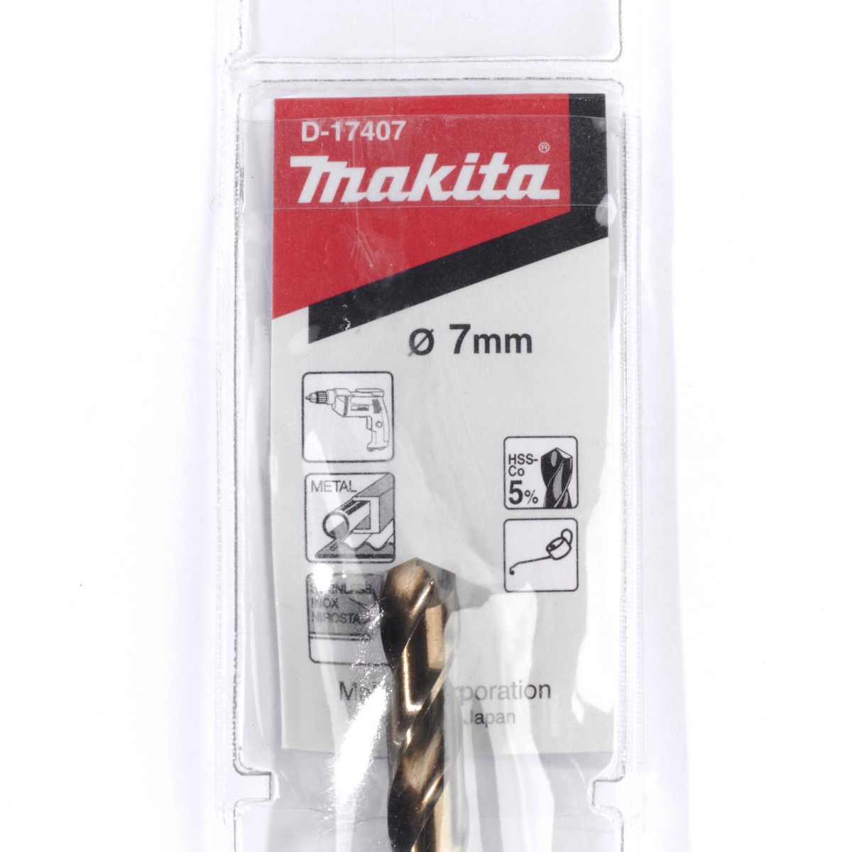 ดอกสว่าน HSS-CO 7X109MM MAKITA รุ่น D-17407 รูปที่ 4