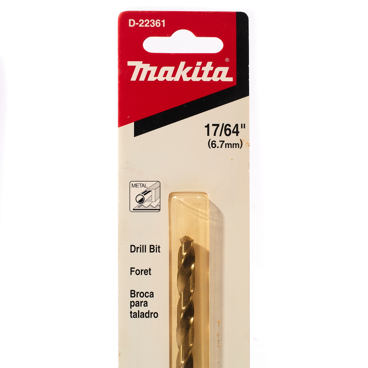 ดอกเจาะเหล็ก HSS-G 17/64"(1 ดอก) MAKITA รุ่น D-22361 รูปที่ 2