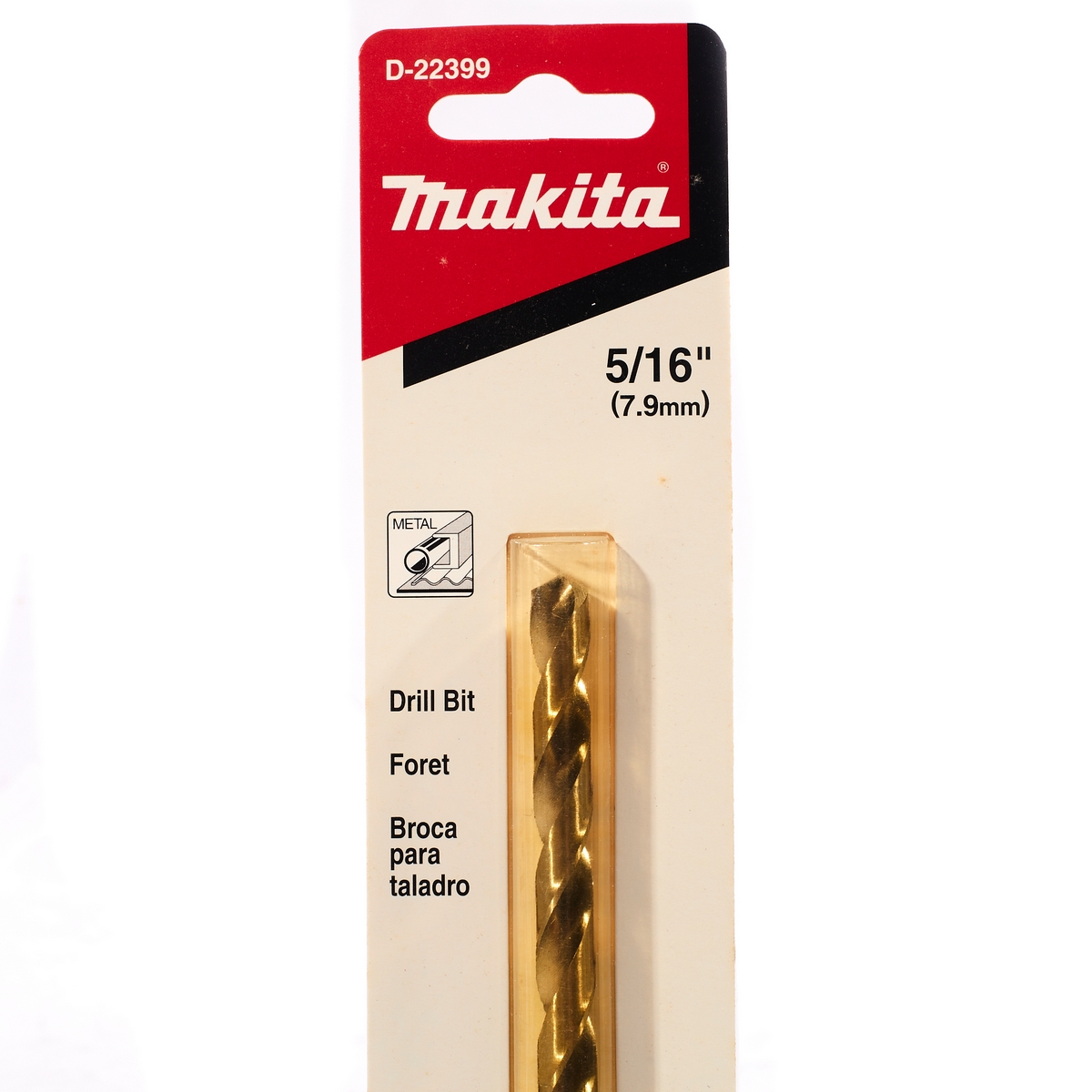 ดอกเจาะเหล็ก HSS-G 5/16" (1 ดอก) MAKITA รุ่น D-22399 รูปที่ 2
