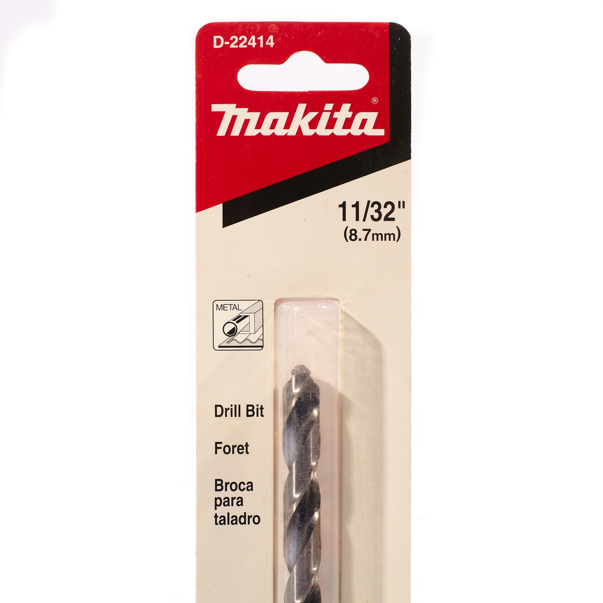 ดอกเจาะเหล็ก HSS-G 11/32"(1 ดอก) MAKITA รุ่น D-22414 รูปที่ 2