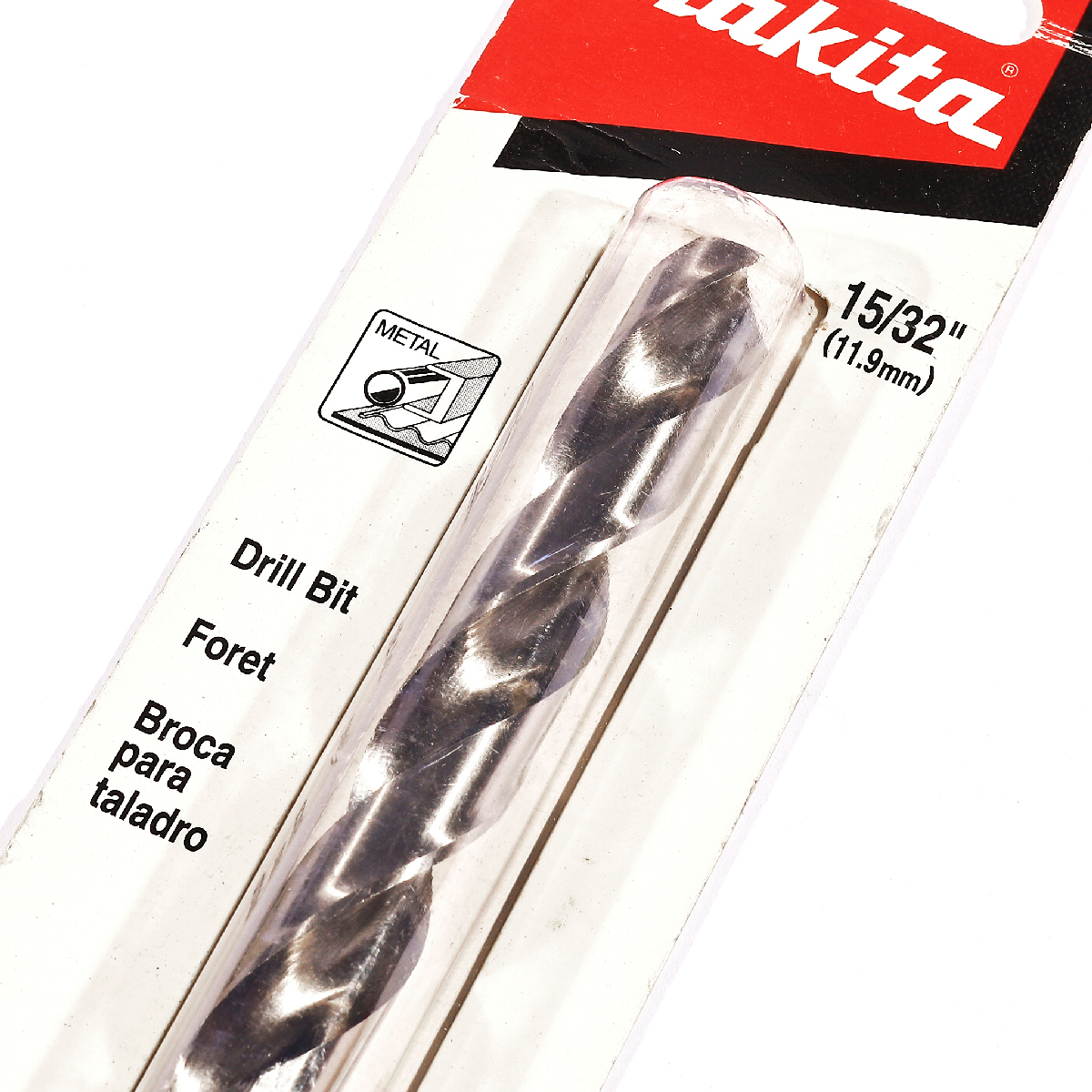 ดอกเจาะเหล็ก HSS-G 15/32"(1 ดอก) MAKITA รุ่น D-22492 รูปที่ 2