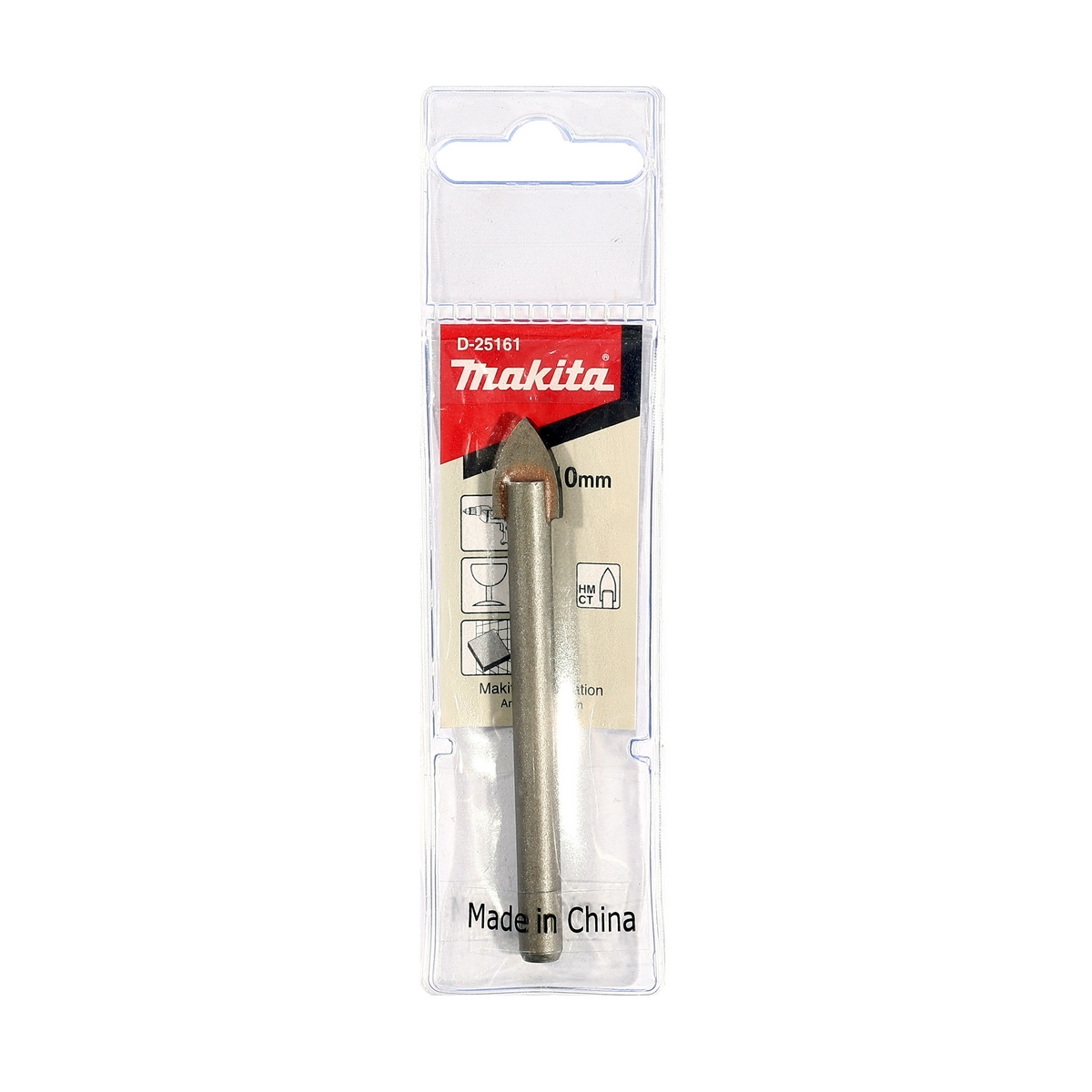 ดอกเจาะกระจก 10 X 80 MM MAKITA รุ่น D-25161 รูปที่ 4