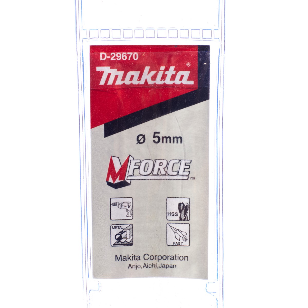 ดอกสว่าน HSS M-FORCE 5 MM (1PC) MAKITA รุ่น D-29670 รูปที่ 4