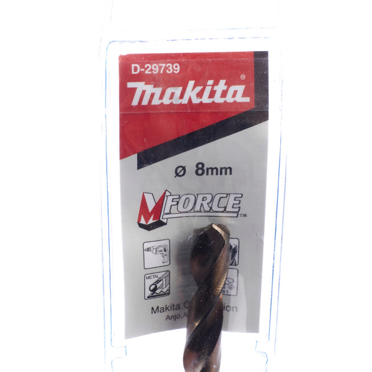 ดอกสว่าน HSS M-FORCE 8MM MAKITA รุ่น D-29739 รูปที่ 4