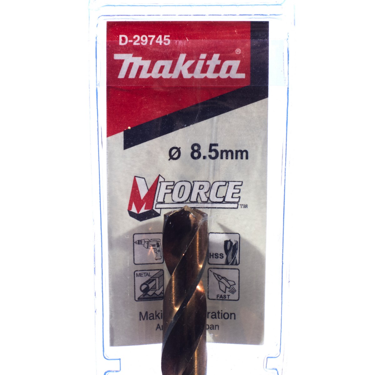 ดอกสว่าน HSS M-FORCE 8.5 MM(1PC) MAKITA รุ่น D-29745 รูปที่ 5