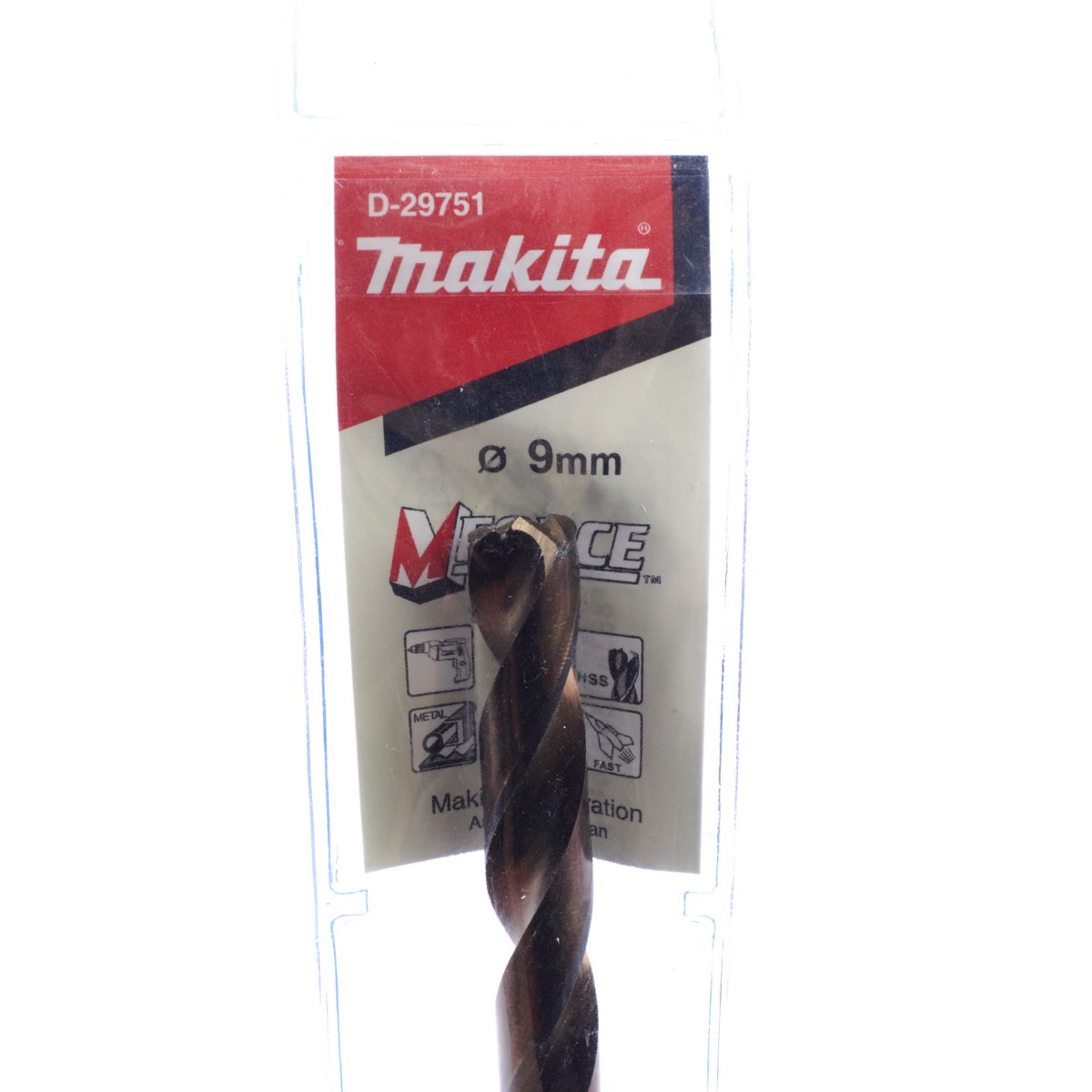 ดอกสว่าน HSS M-FORCE 9MM MAKITA รุ่น D-29751 รูปที่ 4