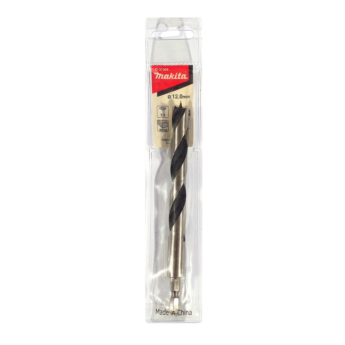 ดอกเจาะไม้ก้าน 6 เหลี่ยม HEX1/4 12MM MAKITA รุ่น D-31304 รูปที่ 4