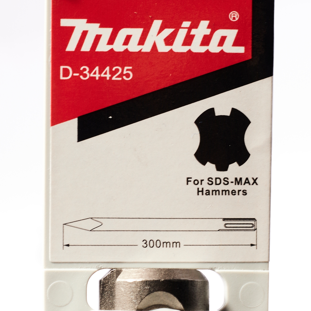 ดอกสกัด SDS-MAX แหลมสั้น 300 D-34176 MAKITA รุ่น D-34425 รูปที่ 4