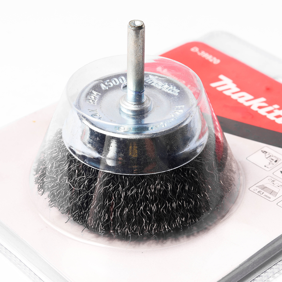 แปรงลวดถ้วยมีแกน 63 MM (TT) MAKITA รุ่น D-39920 รูปที่ 2