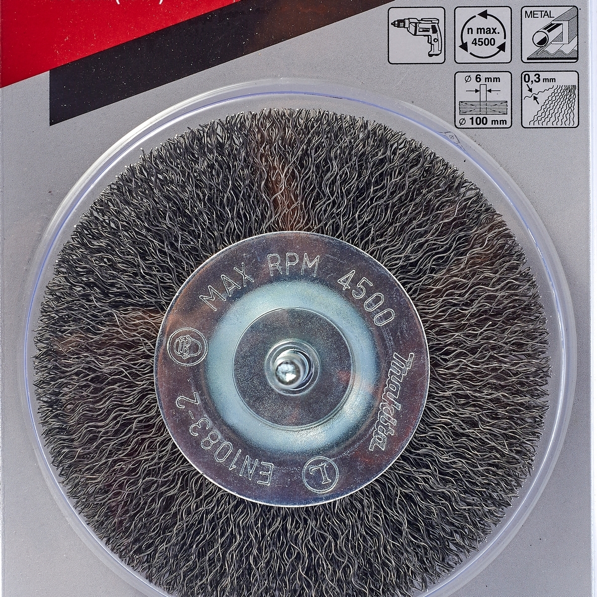 แปรงลวดล้อมีแกน 100 MM (TT) MAKITA รุ่น D-39992 รูปที่ 2