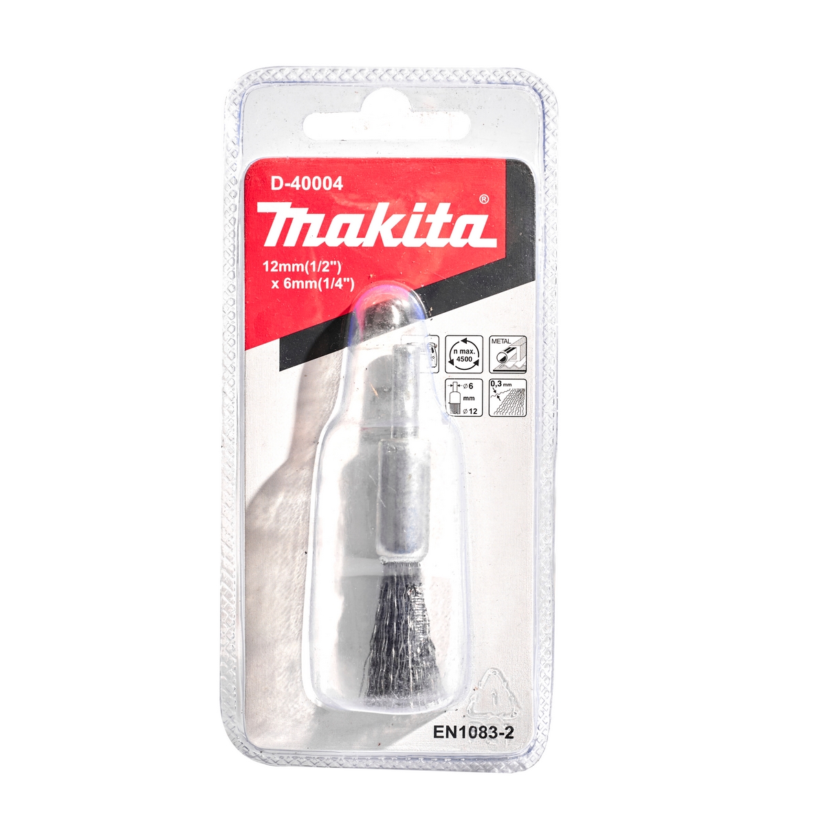 แปรงลวดพู่กันมีแกน 12 MM (TT) MAKITA รุ่น D-40004 ราคา ฿37.08