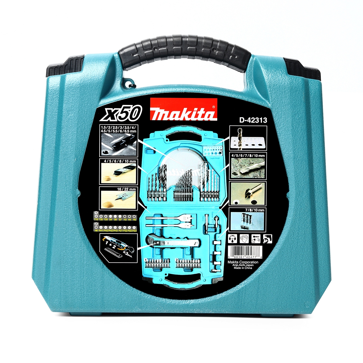 ชุดอุปกรณ์เสริม 50 ชิ้น (TT) MAKITA รุ่น D-42313 รูปที่ 4