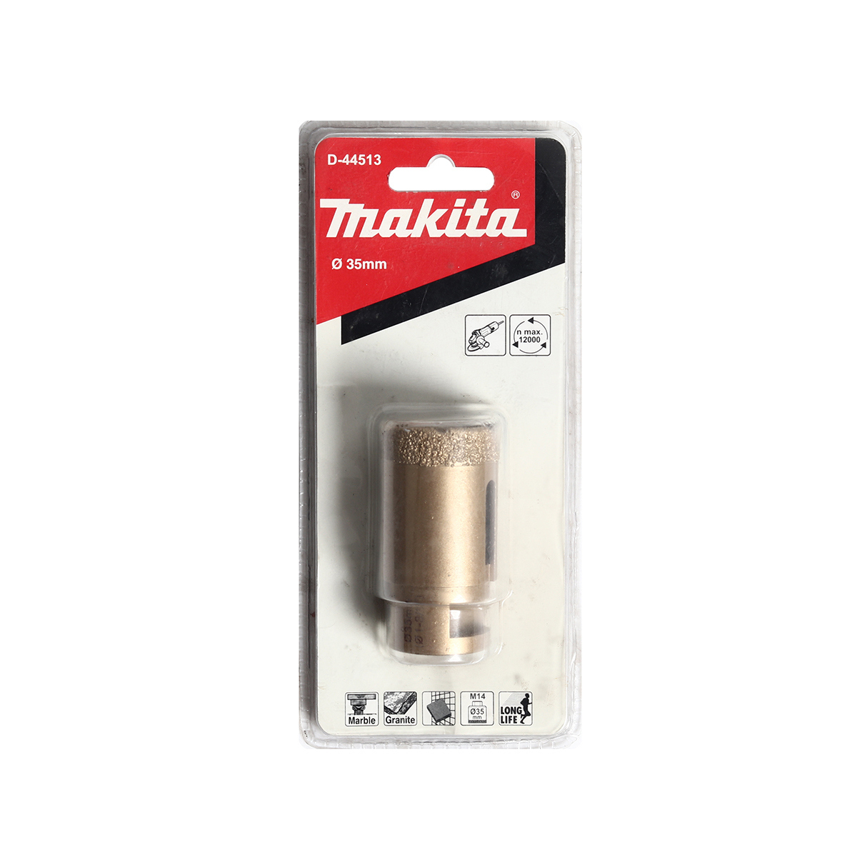 กระบอกเจาะแกรนิต-สีทอง 35 มิล M14X2 MAKITA รุ่น D-44513 ราคา ฿927