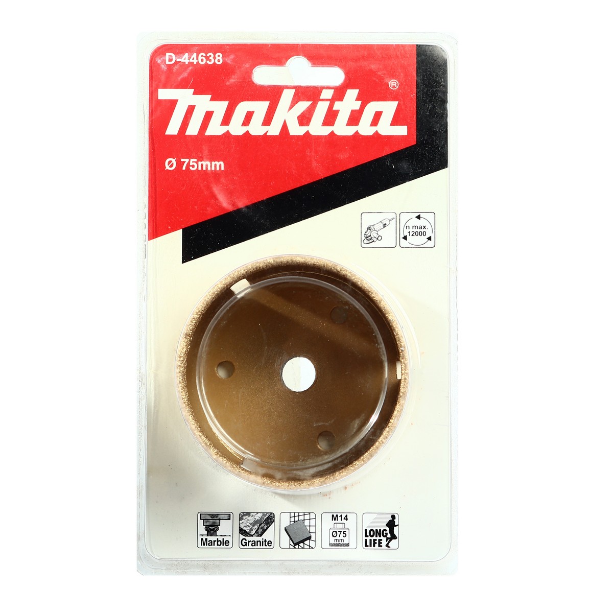 กระบอกเจาะแกรนิต-สีทอง 75 มิล M14X2 MAKITA รุ่น D-44638 ราคา ฿1,854