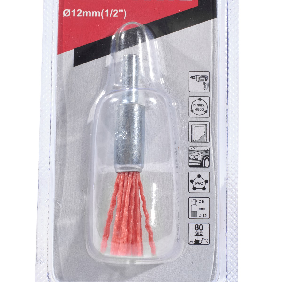 แปรงไนลอนพู่กัน-หยาบ(ส้ม) 12 MM MAKITA รุ่น D-45668 รูปที่ 2