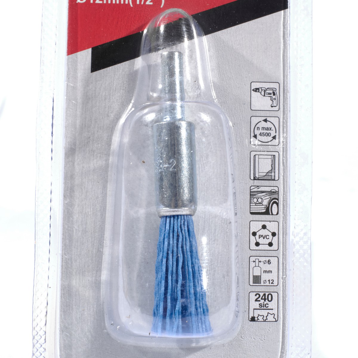 แปรงไนลอนพู่กัน-ละเอียด(ฟ้า) 12MM MAKITA รุ่น D-45705 รูปที่ 2