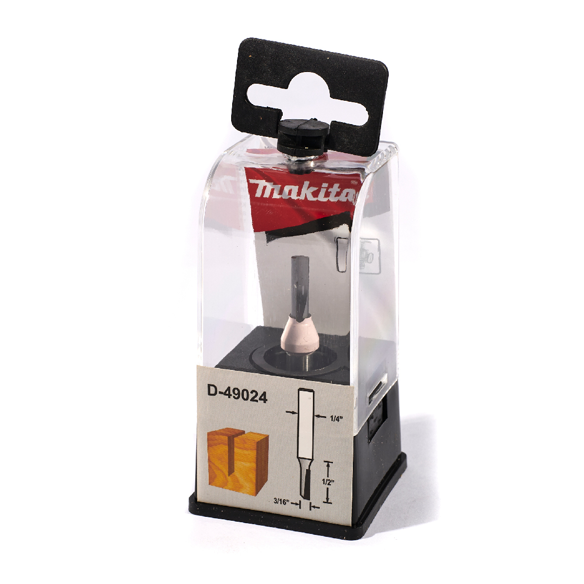 ดอกตรง 3/16" ยาว 1-7/8"(1 คม) ก้าน 1/4" MAKITA รุ่น D-49024 ราคา ฿368.74