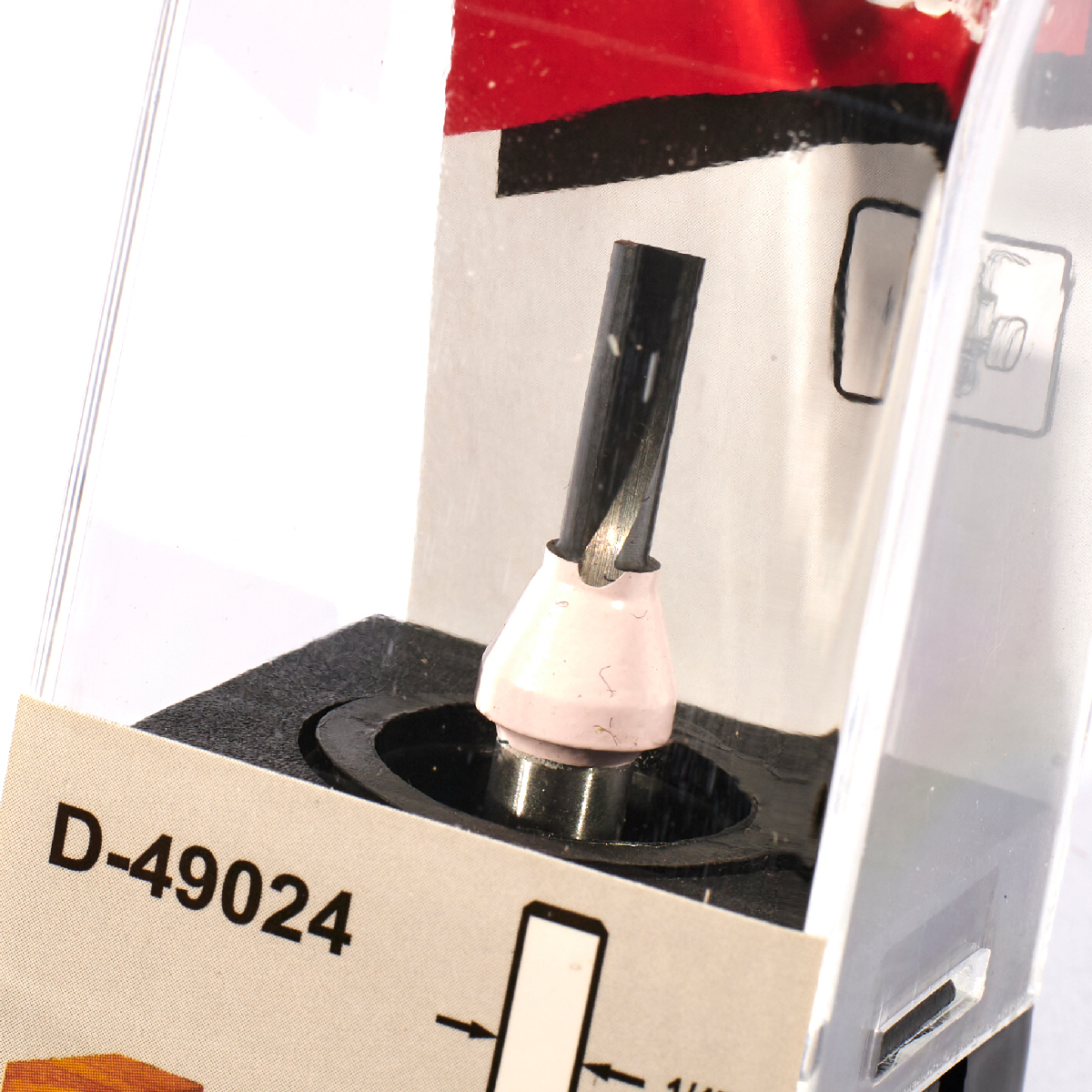 ดอกตรง 3/16" ยาว 1-7/8"(1 คม) ก้าน 1/4" MAKITA รุ่น D-49024 รูปที่ 3