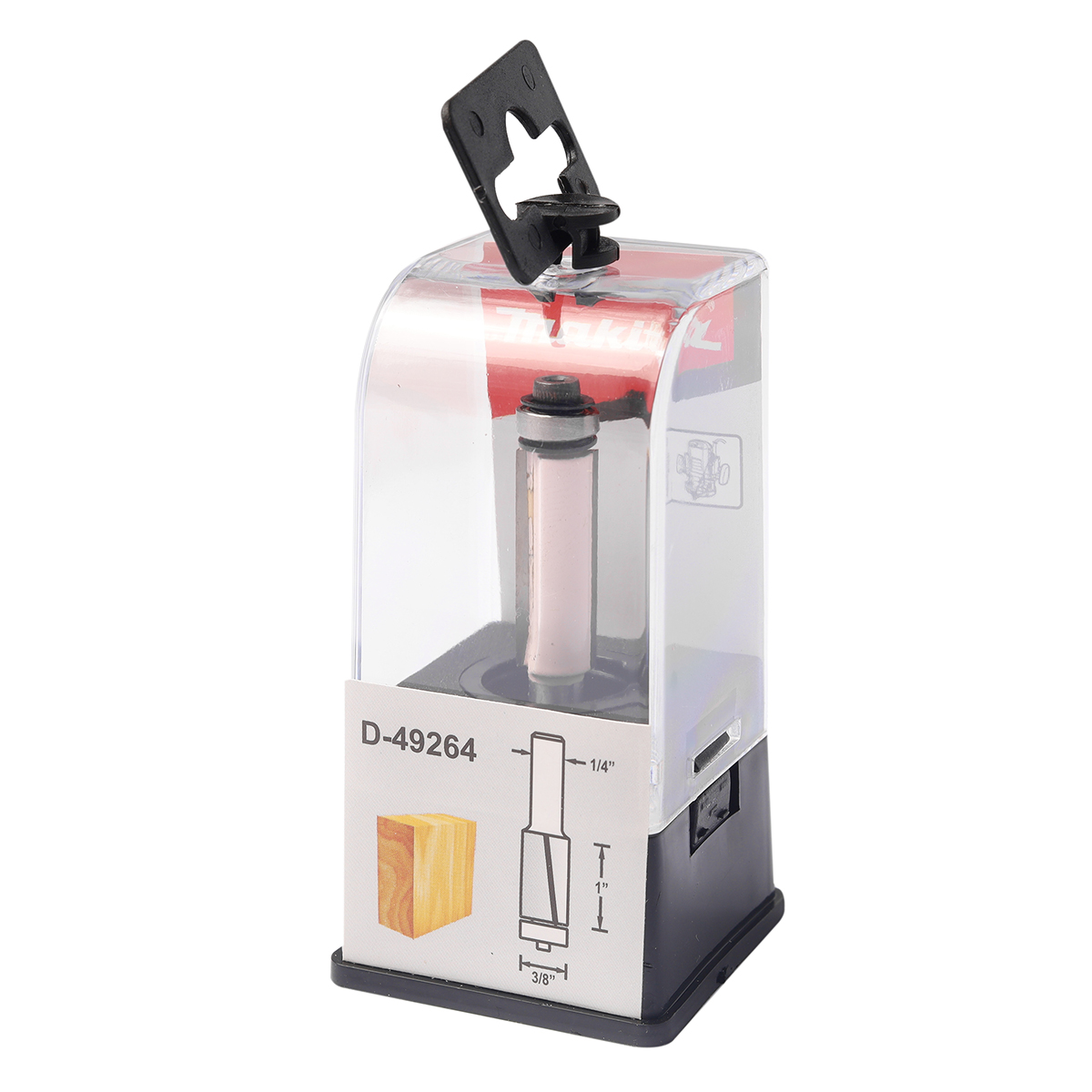 ดอกตรงปลายลูกปืน 3/8" (2 คม) ก้าน 1/4" MAKITA รุ่น D-49264 ราคา ฿375.95