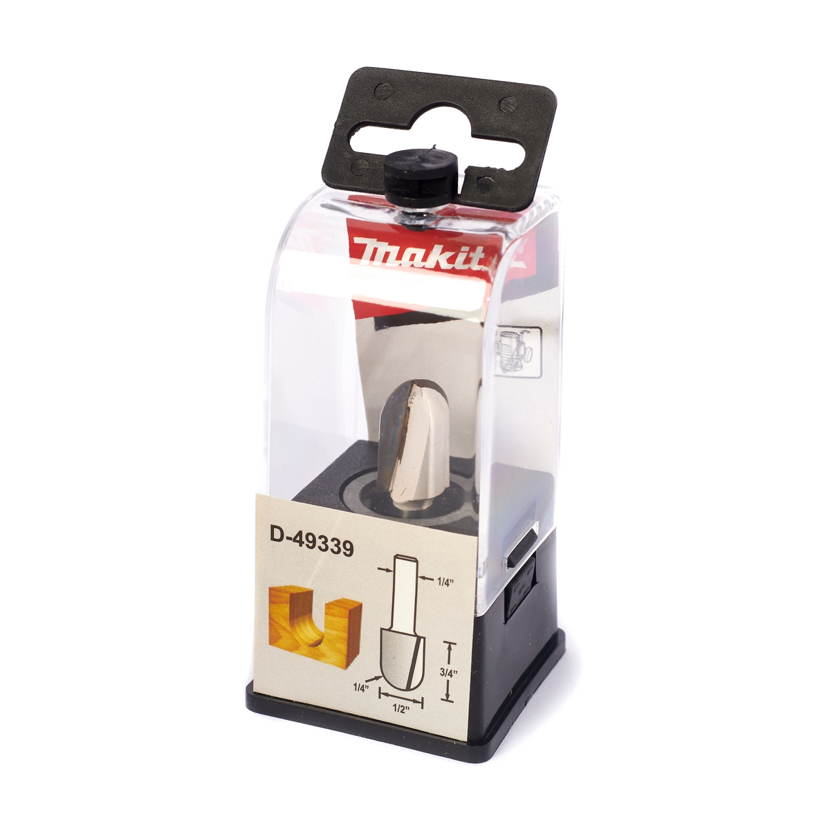 ดอกตัว U 1/2" ก้าน 1/4" MAKITA รุ่น D-49339 รูปที่ 4