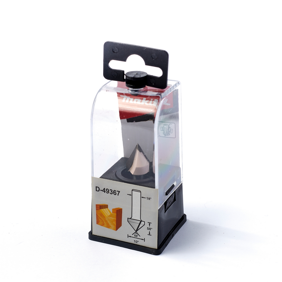 ดอกสายฝน V 1/2" 60 องศา ก้าน 1/4" MAKITA รุ่น D-49367 รูปที่ 4