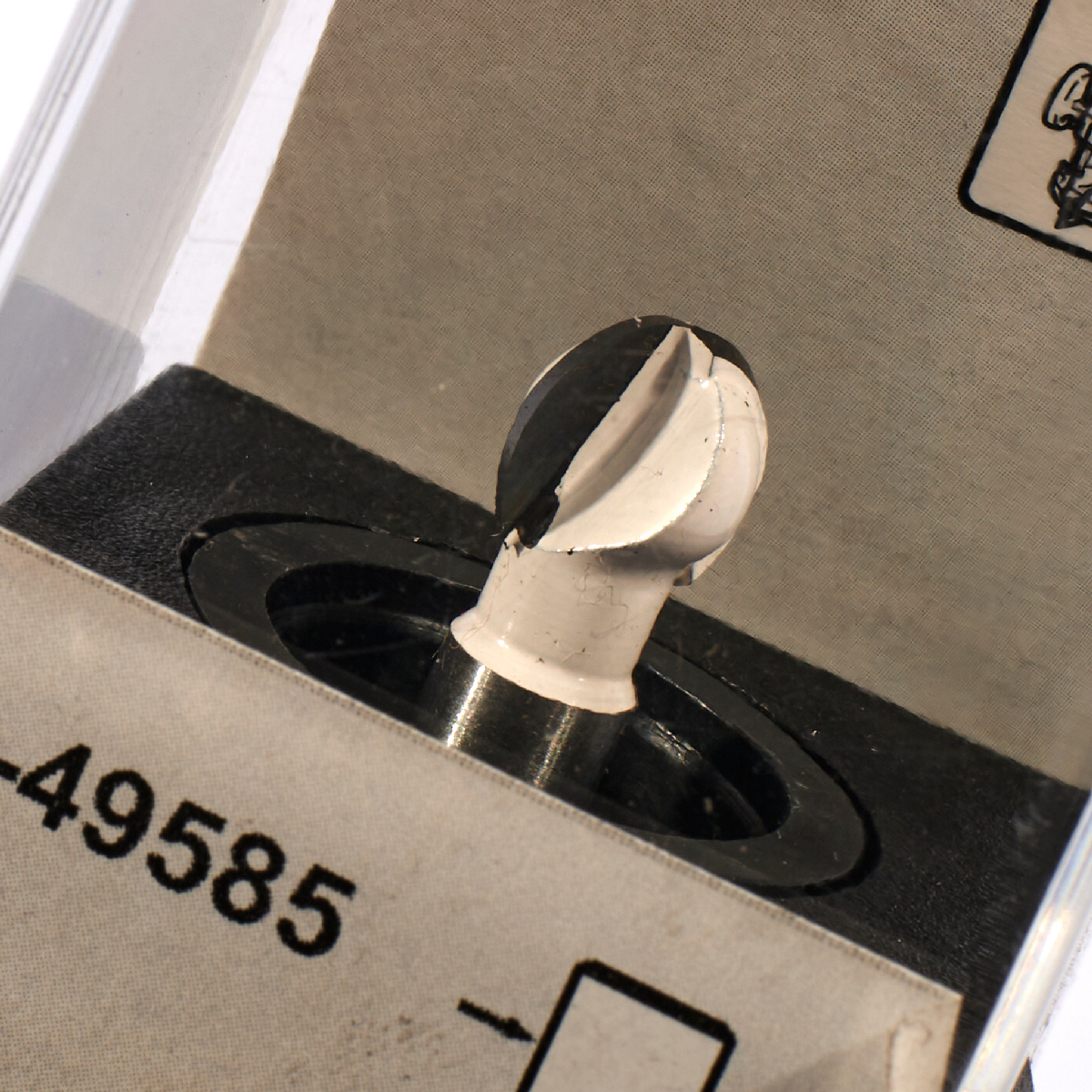 ดอกหัวบอล 3/8" ก้าน 1/4" MAKITA รุ่น D-49585 รูปที่ 2
