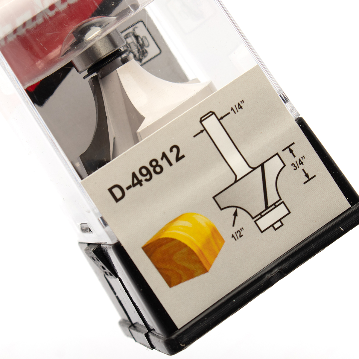 ดอกตีโค้งปลายลูกปืน R=1/2" ก้าน 1/4" MAKITA รุ่น D-49812 รูปที่ 2