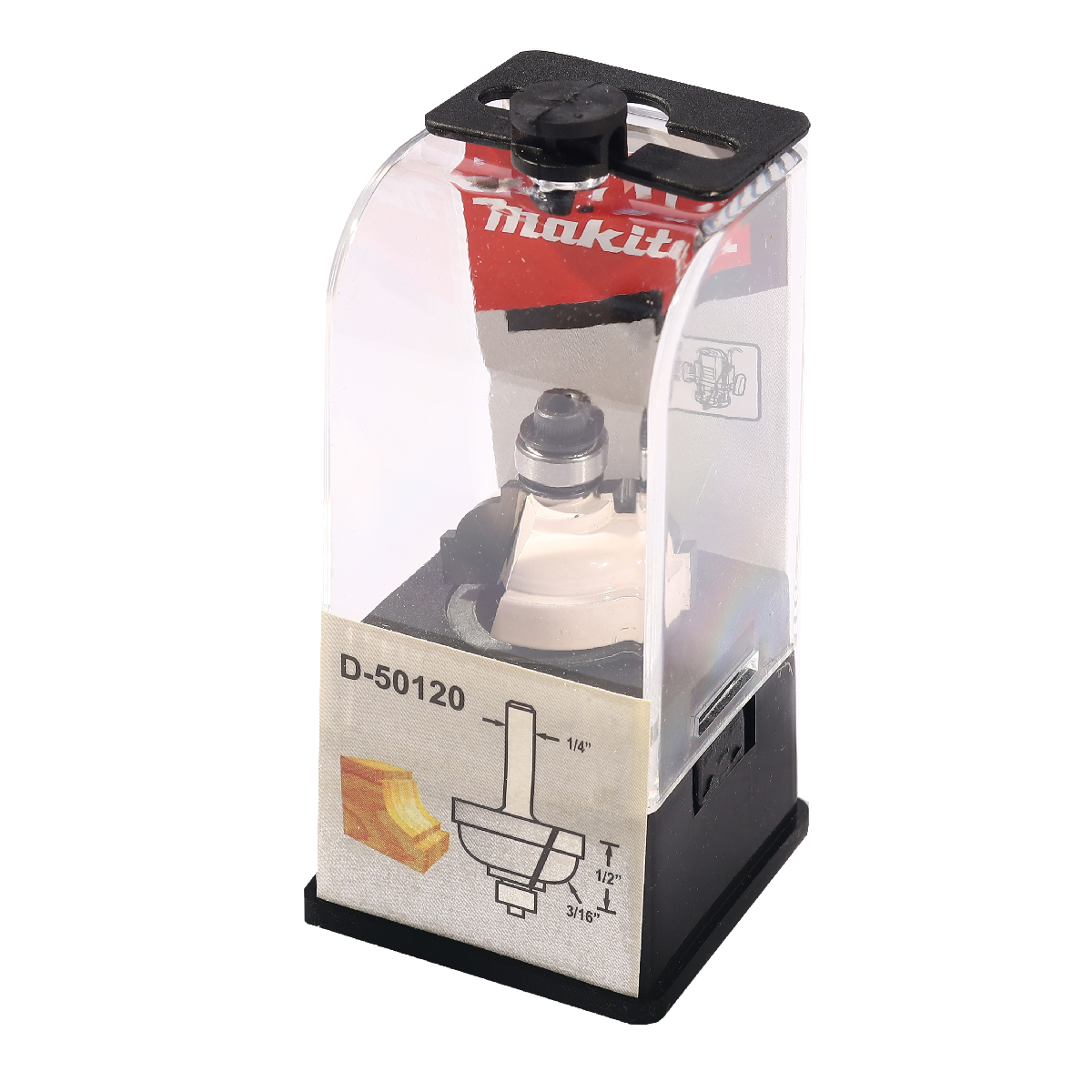 ดอกบัวหงายปลายตรง ลูกปืน - 1" ก้าน 1/4" MAKITA รุ่น D-50120 ราคา ฿479.98
