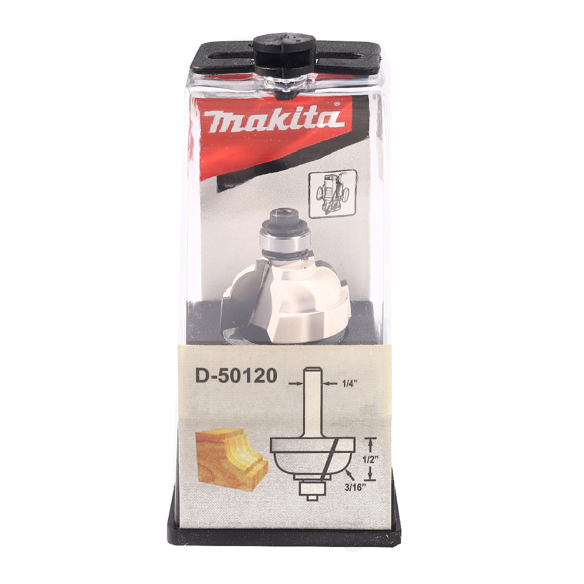 ดอกบัวหงายปลายตรง ลูกปืน - 1" ก้าน 1/4" MAKITA รุ่น D-50120 รูปที่ 2