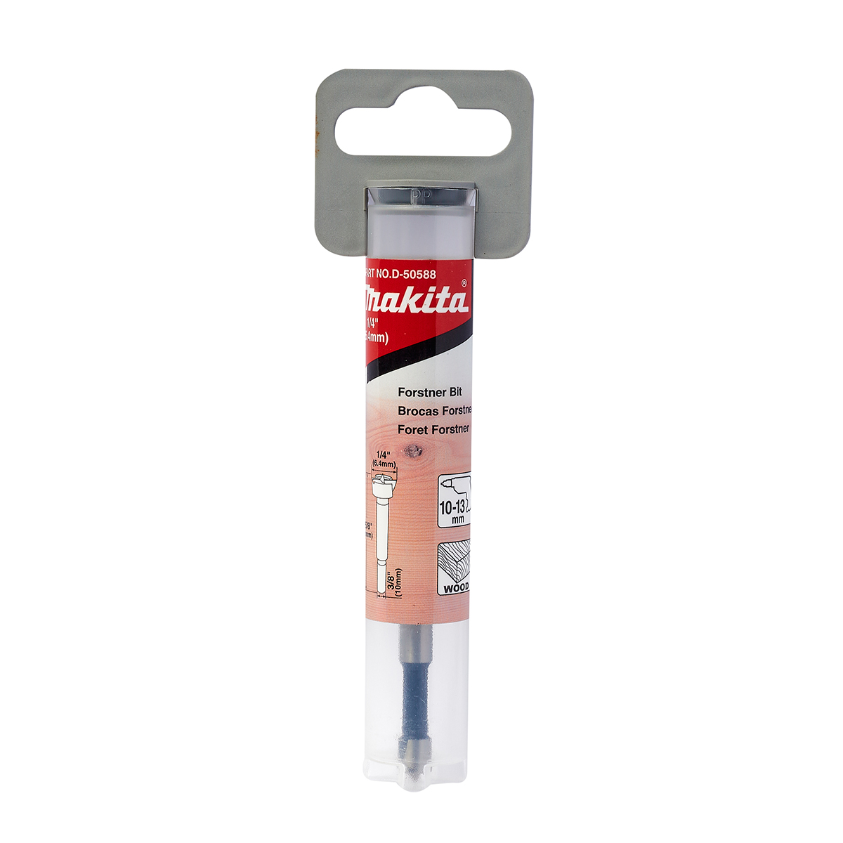 ดอกเจาะไม้เร็ว FORSTNER BIT 1/4" MAKITA รุ่น D-50588 รูปที่ 4