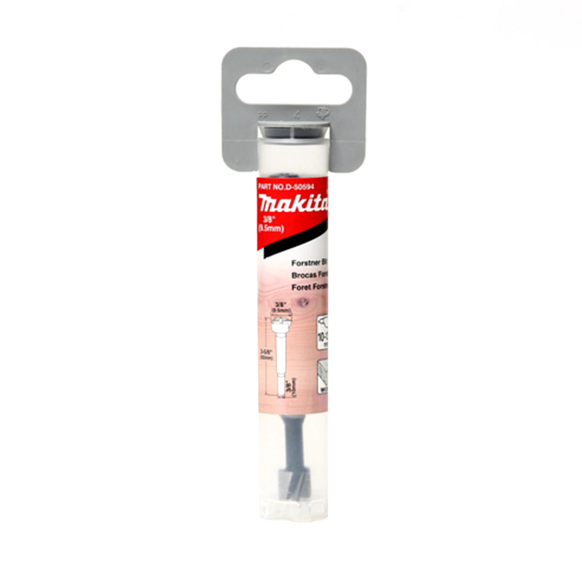 ดอกเจาะไม้เร็ว FORSTNER BIT 3/8" MAKITA รุ่น D-50594 รูปที่ 4