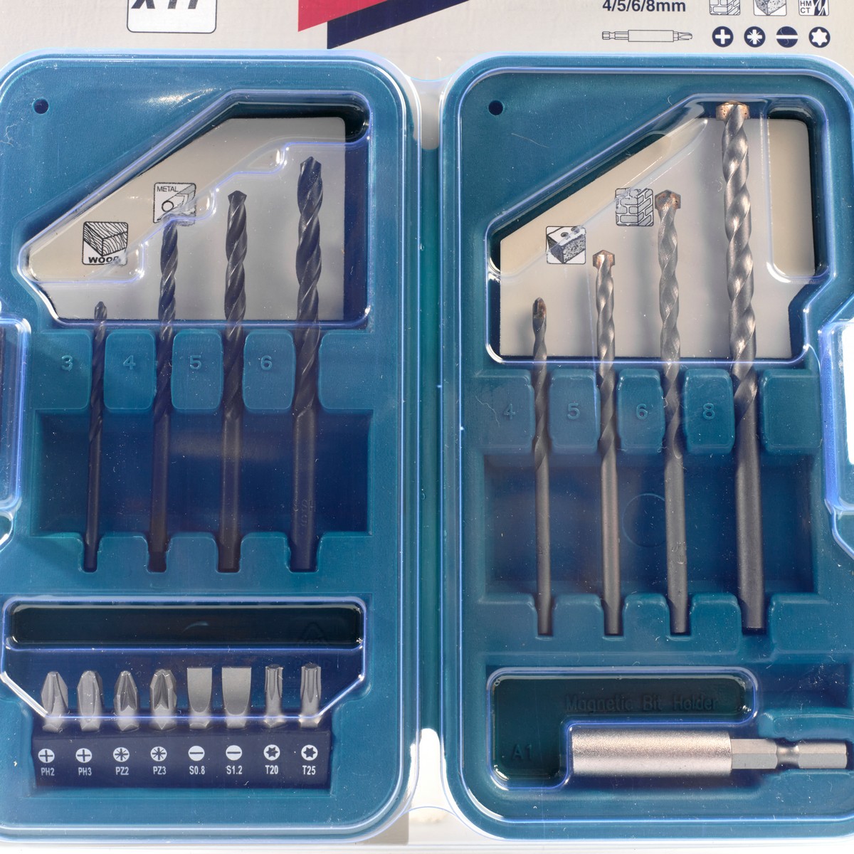 ชุดดอกสว่าน+ดอกไขควง 17 ชิ้น MAKITA รุ่น D-53693 รูปที่ 2