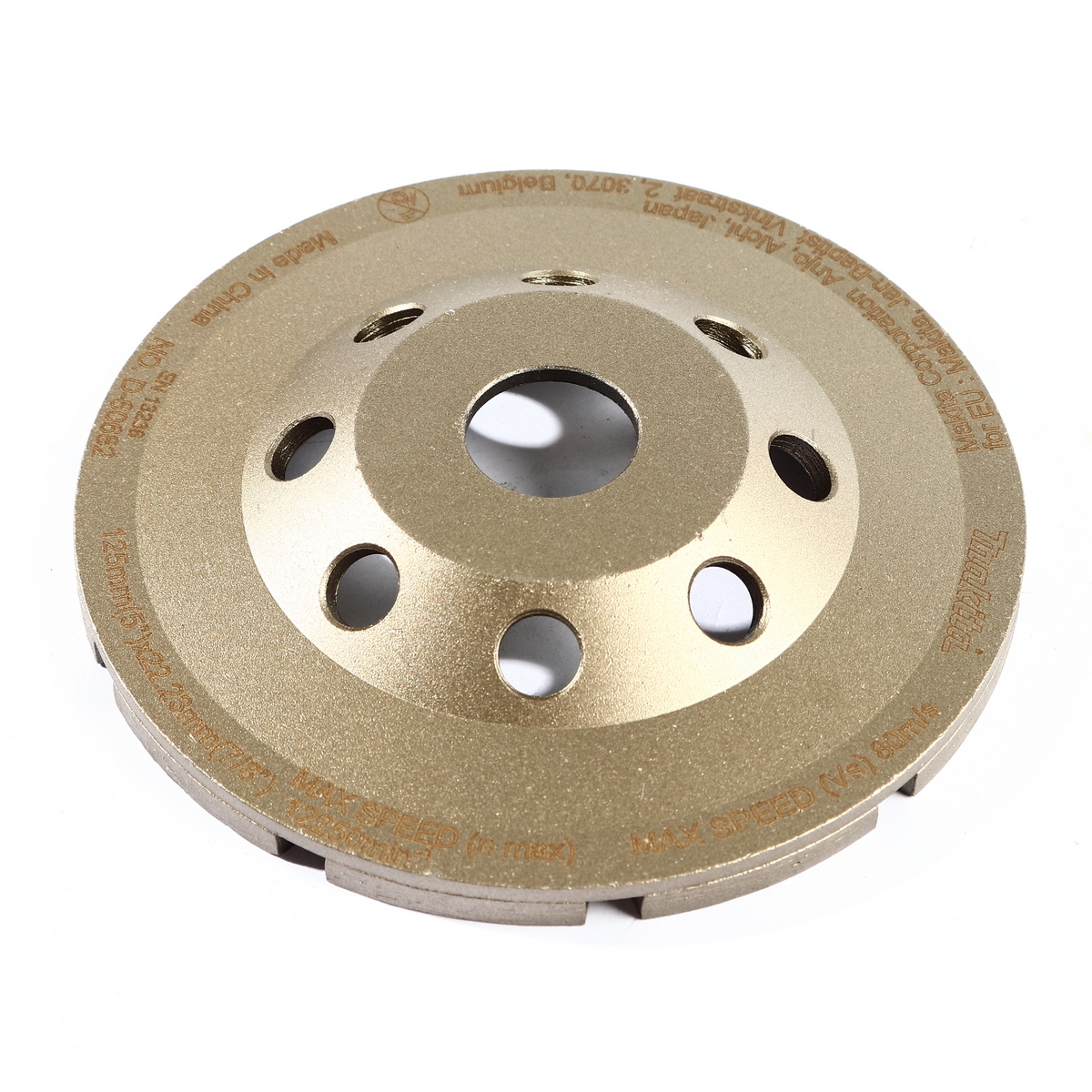 จานเจียรเพชร 5" 125MM- 1 แถว/* MAKITA รุ่น D-60682 รูปที่ 2