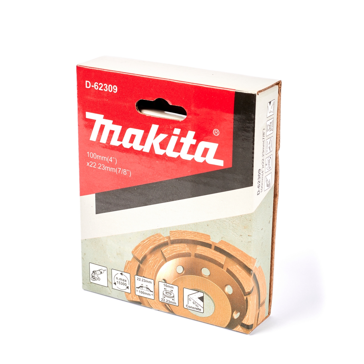 จานเจียรเพชร 4" 100MM- 2 แถว/* MAKITA รุ่น D-62309 รูปที่ 3