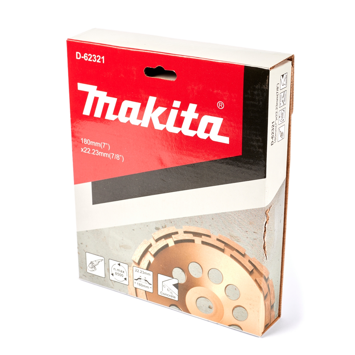 จานเจียรเพชร 7" 180MM- 2 แถว/* MAKITA รุ่น D-62321 รูปที่ 3