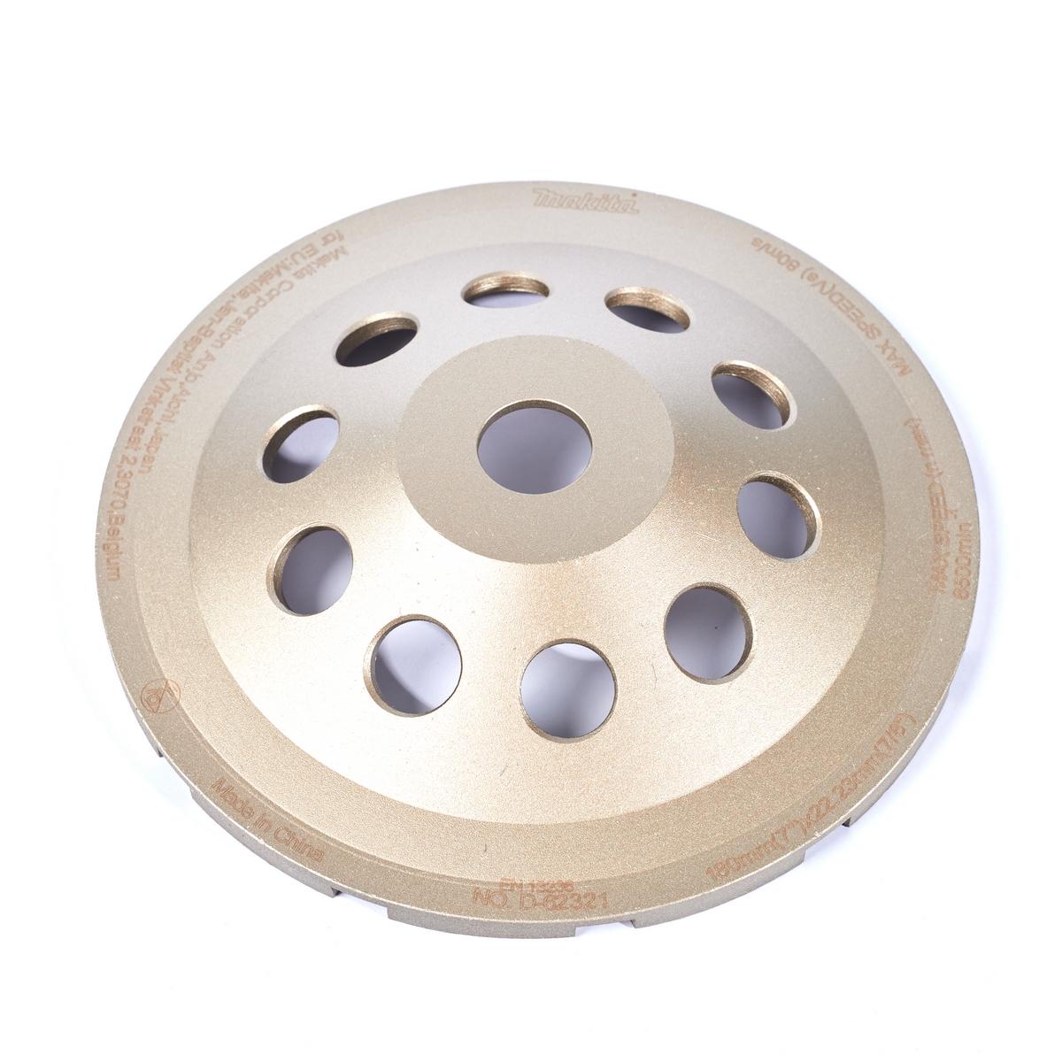 จานเจียรเพชร 7" 180MM- 2 แถว/* MAKITA รุ่น D-62321 ราคา ฿1,371.96