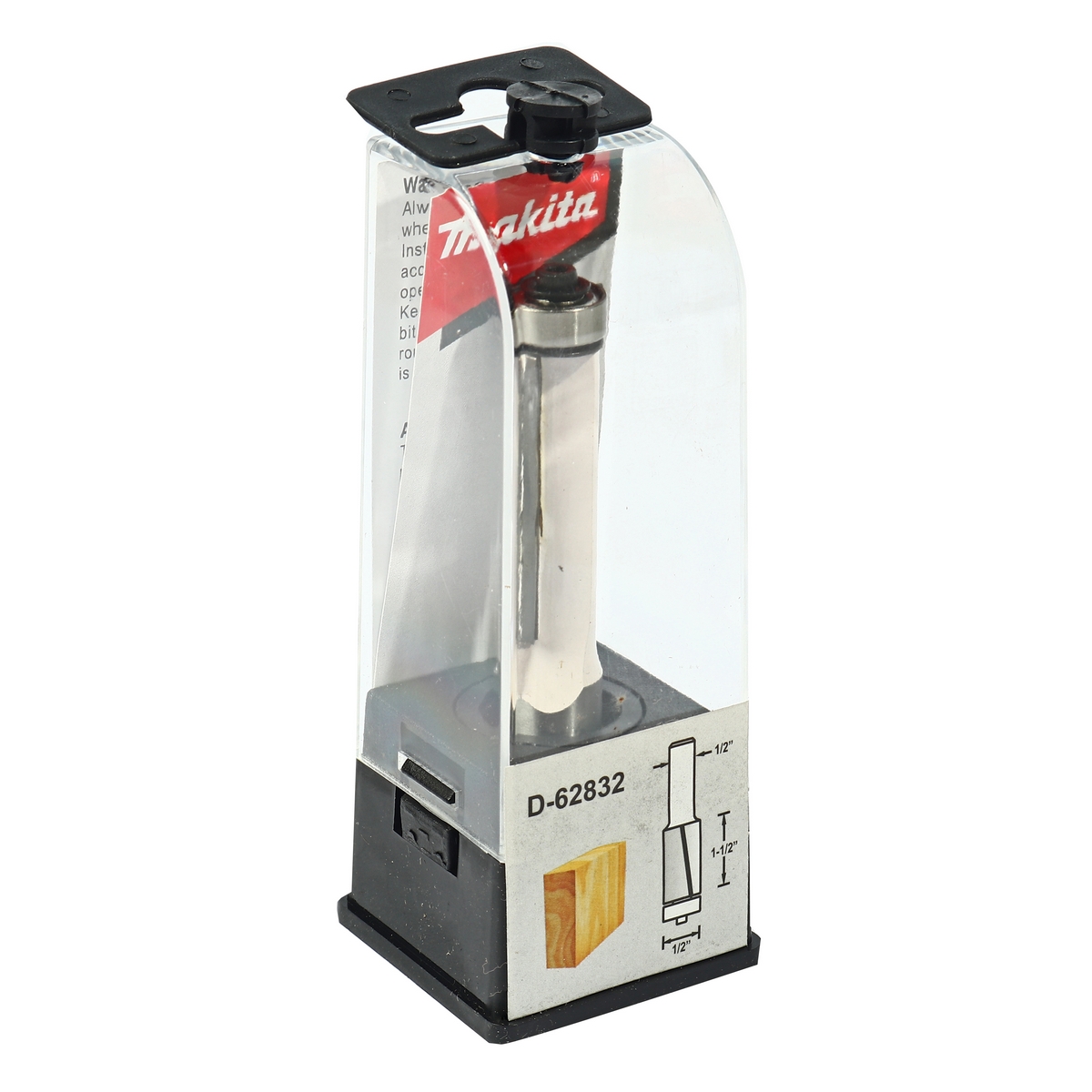 ดอกตรงปลายลูกปืน 1/2" ยาว 91 MM ก้าน 1/2" MAKITA รุ่น D-62832 ราคา ฿675.68