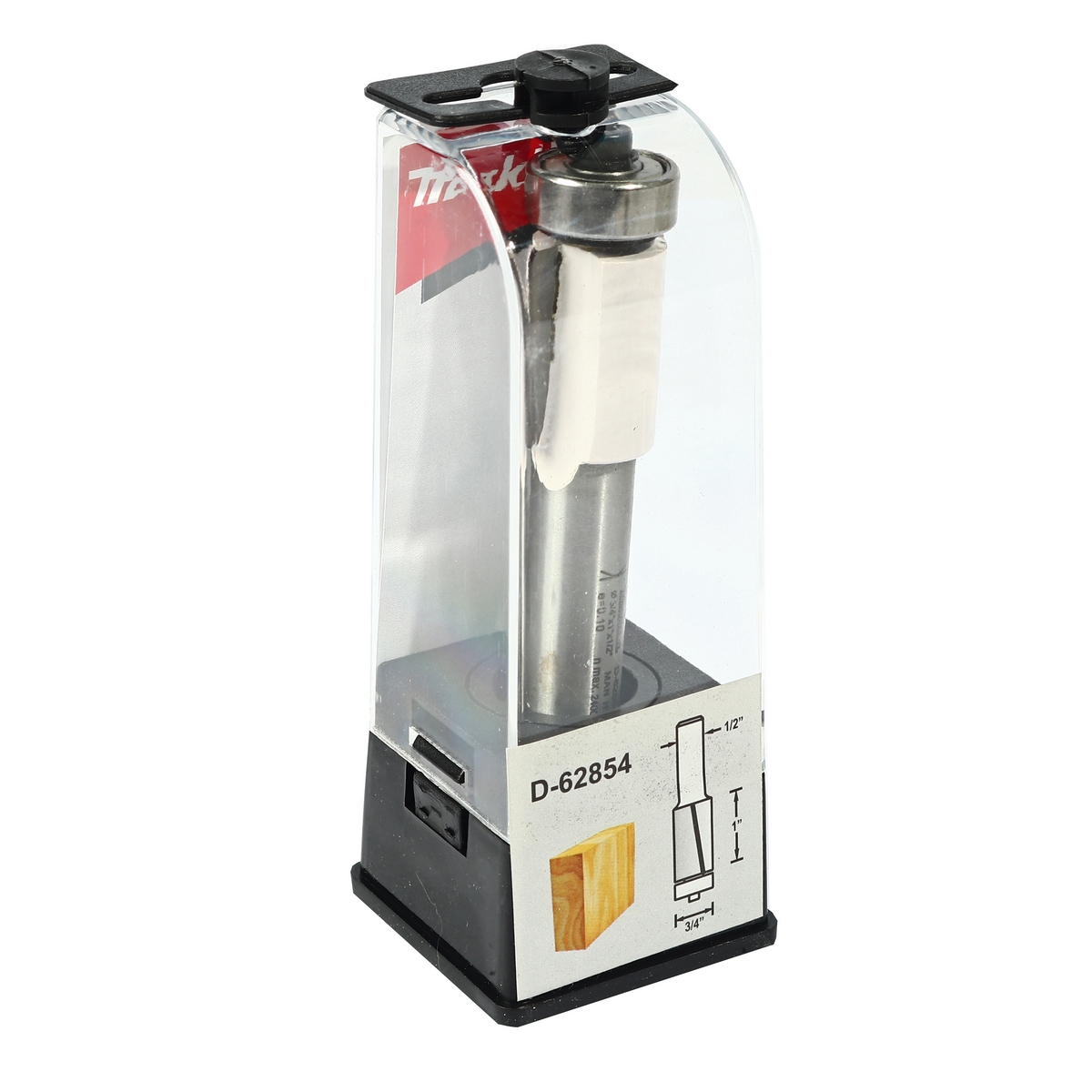 ดอกตรงปลายลูกปืน 3/4" ยาว 76 MM ก้าน 1/2" MAKITA รุ่น D-62854 ราคา ฿394.49