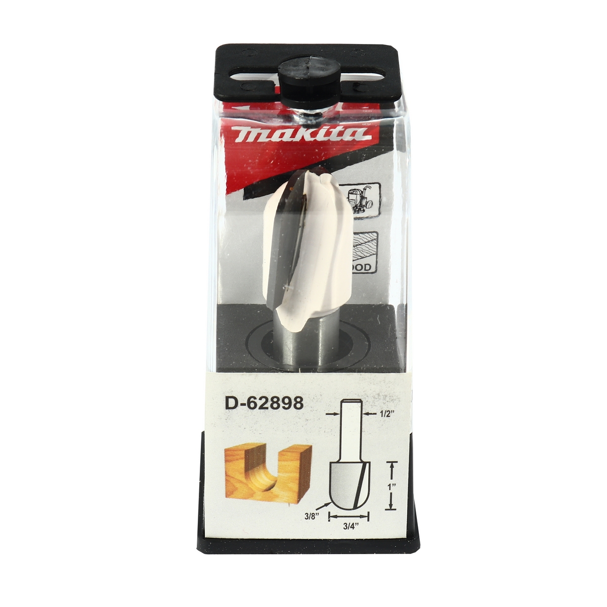 ดอกตัว U R 3/4" ยาว 67 MM ก้าน 1/2" MAKITA รุ่น D-62898 รูปที่ 2
