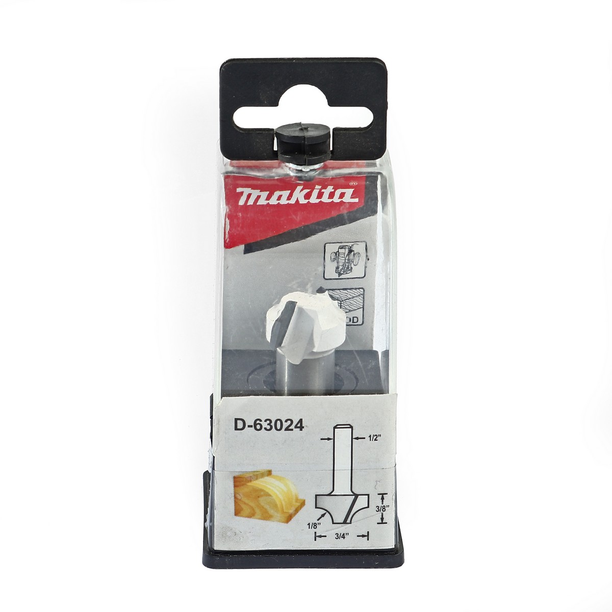 ดอกตีโค้ง R=1/8" ก้าน 1/2" MAKITA รุ่น D-63024 ราคา ฿244.11