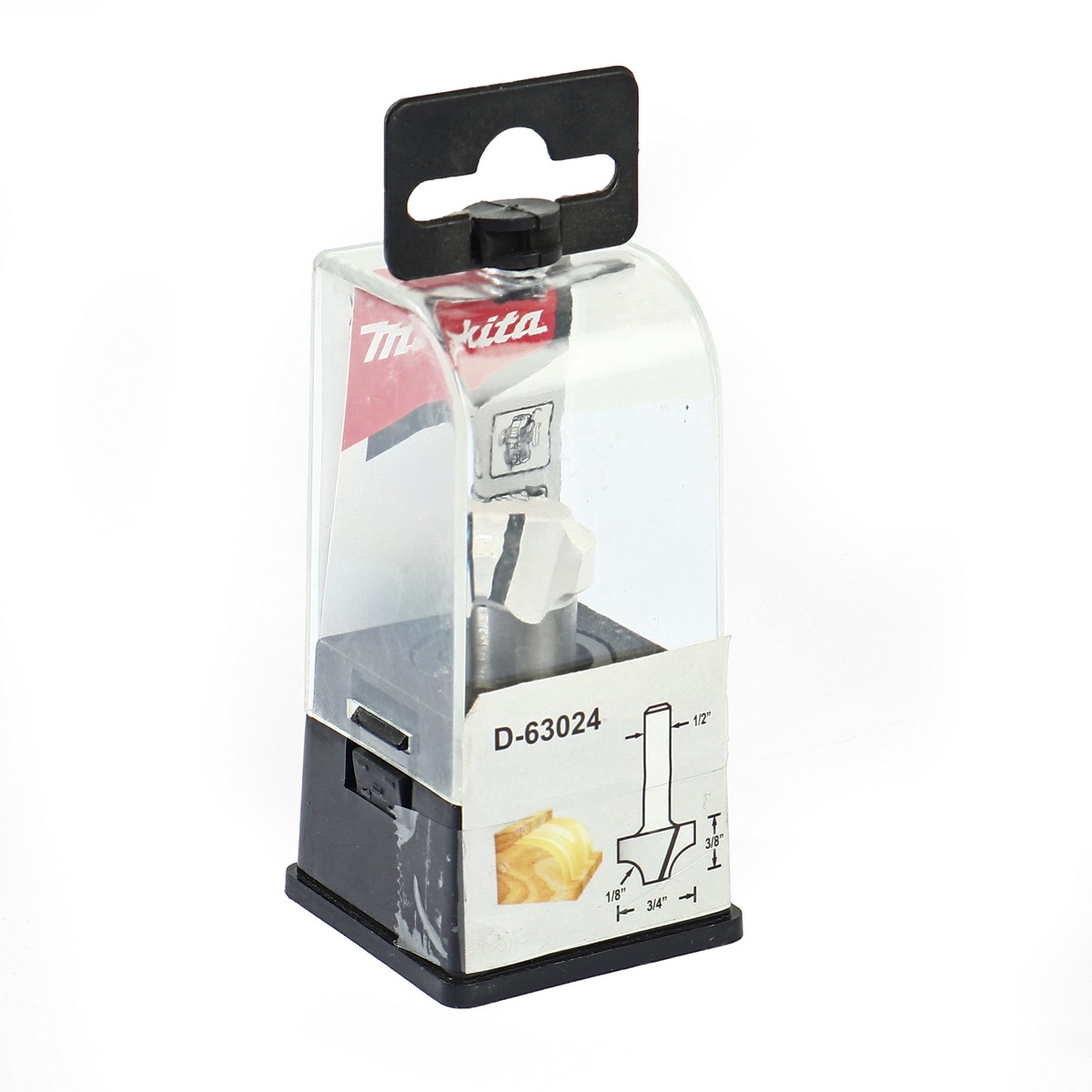 ดอกตีโค้ง R=1/8" ก้าน 1/2" MAKITA รุ่น D-63024 รูปที่ 2