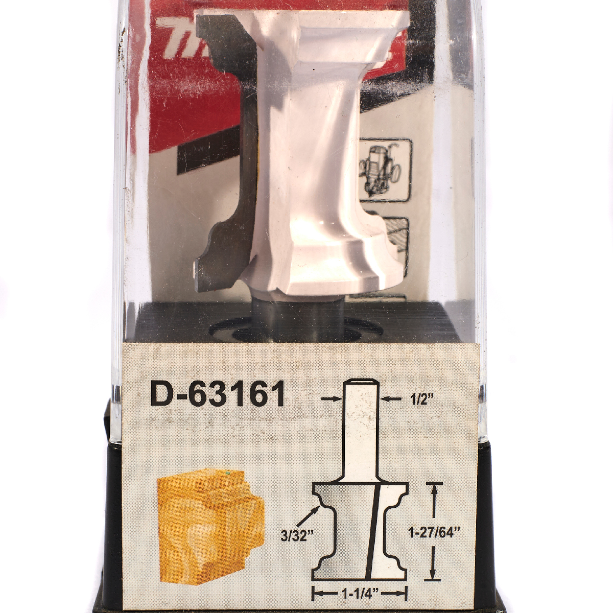 ดอกเร้าเตอร์ ROMAN OGER BIT 1/2" MAKITA รุ่น D-63161 รูปที่ 2