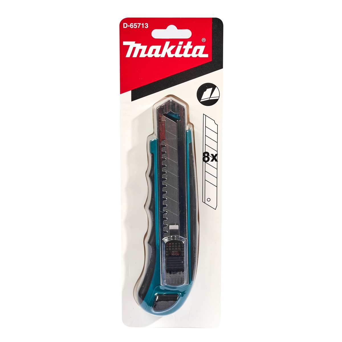 มีดคัตเตอร์ (ใบมีด 8 ใบ) MAKITA รุ่น D-65713 ราคา ฿135.96