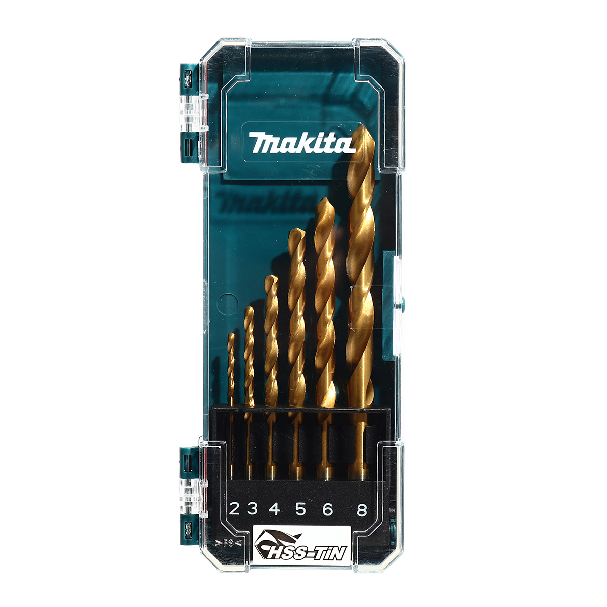 ชุดดอกเจาะเหล็ก สีทอง HSS-TIN 6 ดอก(มิล) MAKITA รุ่น MPD-72833 ราคา ฿149.35