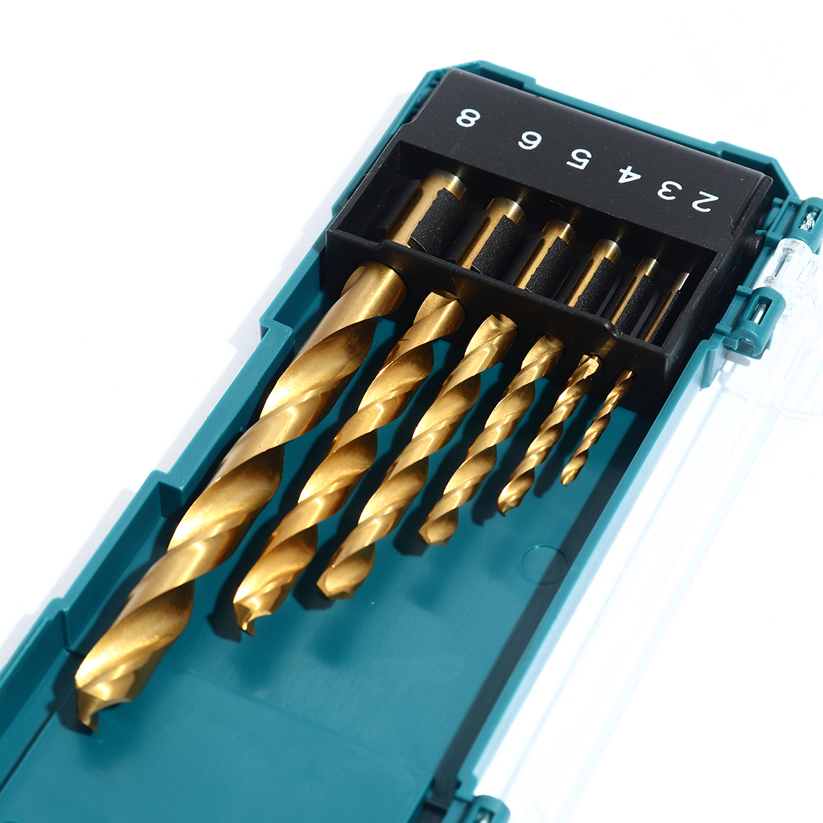 ชุดดอกเจาะเหล็ก สีทอง HSS-TIN 6 ดอก(มิล) MAKITA รุ่น MPD-72833 รูปที่ 2