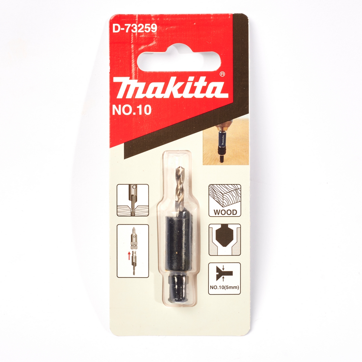 ดอก COUNTERSINK #10 (REFILL) MAKITA รุ่น D-73259 ราคา ฿73.13