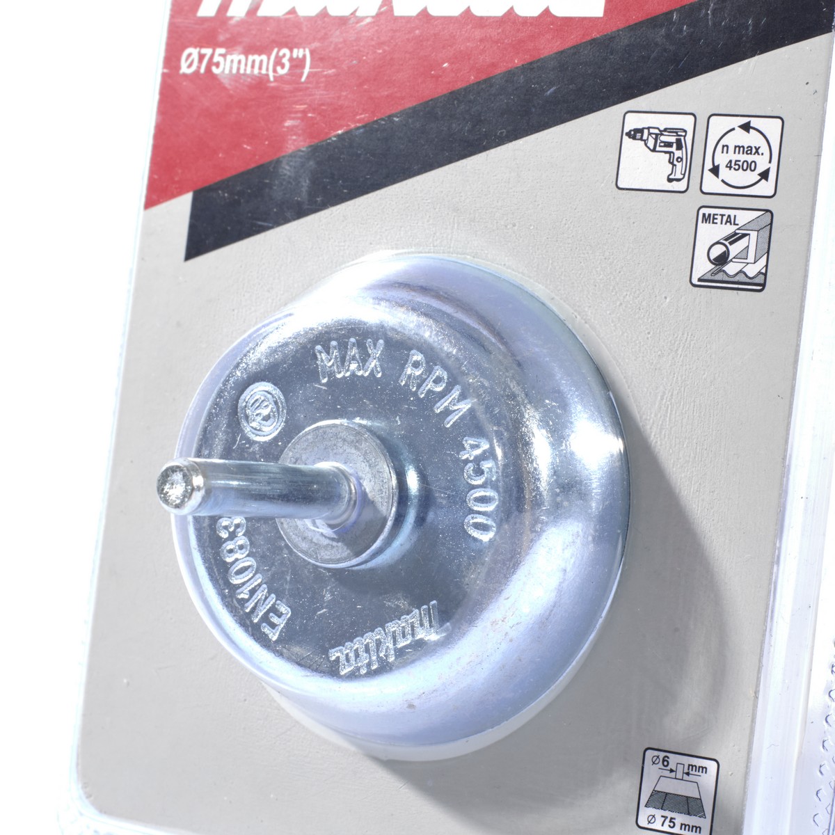 แปรงลวดถ้วย-เกลียว-มีแกน 75 MM MAKITA รุ่น D-73807 รูปที่ 4