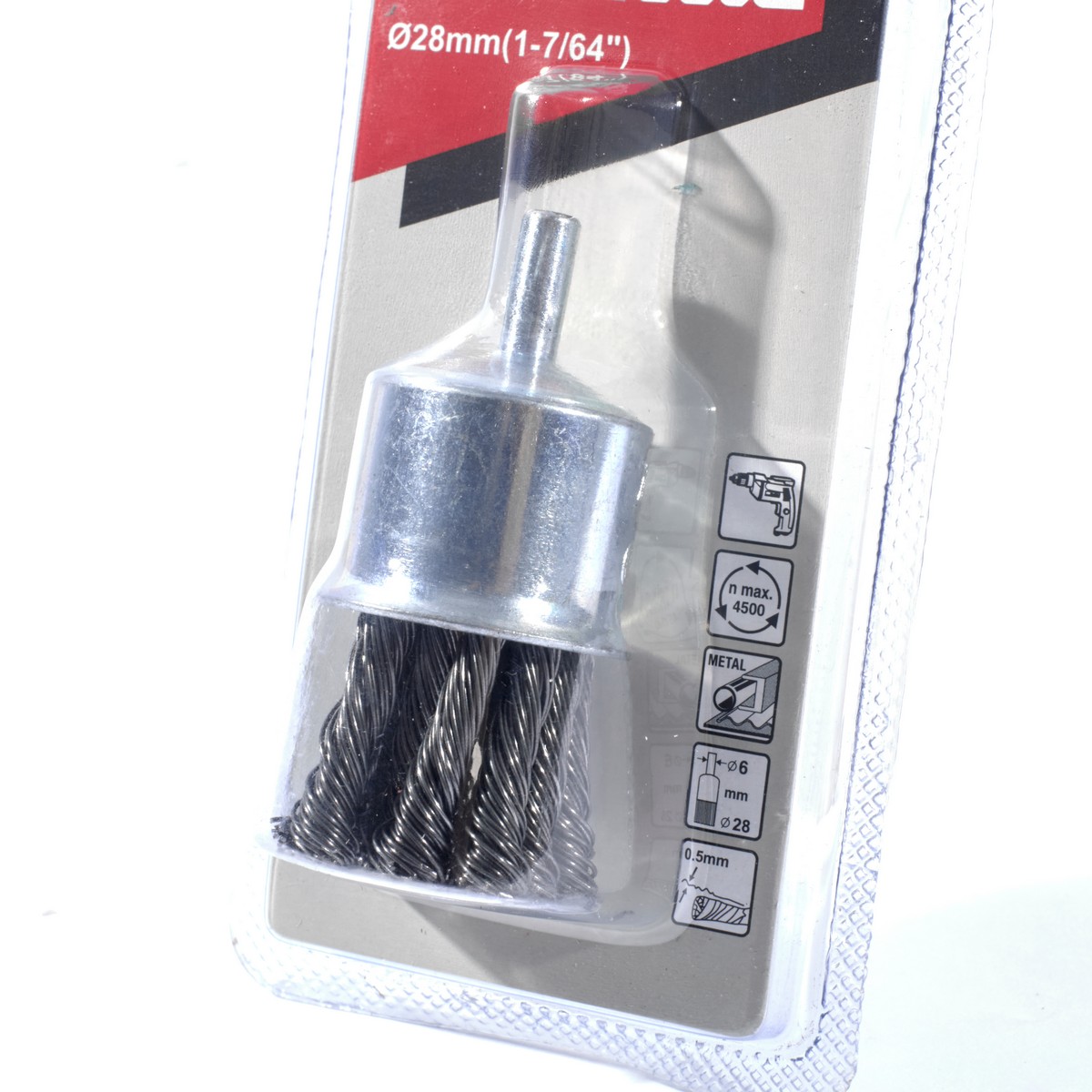 แปรงลวดพู่กัน-เกลียว-มีแกน 28 MM MAKITA รุ่น D-73863 รูปที่ 3